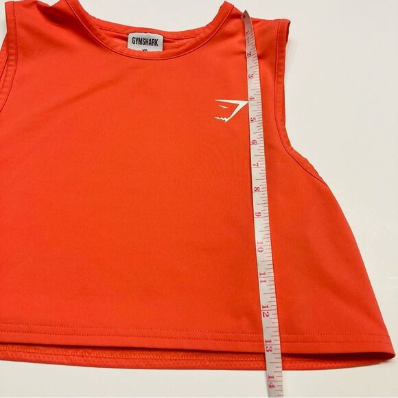 Gymshark Training Crop Tank Boxy Fit Active‎ Muscle Shirt Drop Top Women Size XS - Picture 9 of 9